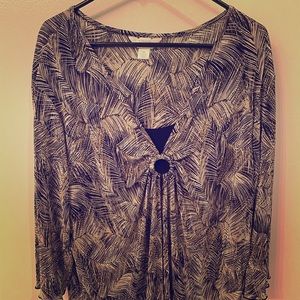 Long sleeve blouse